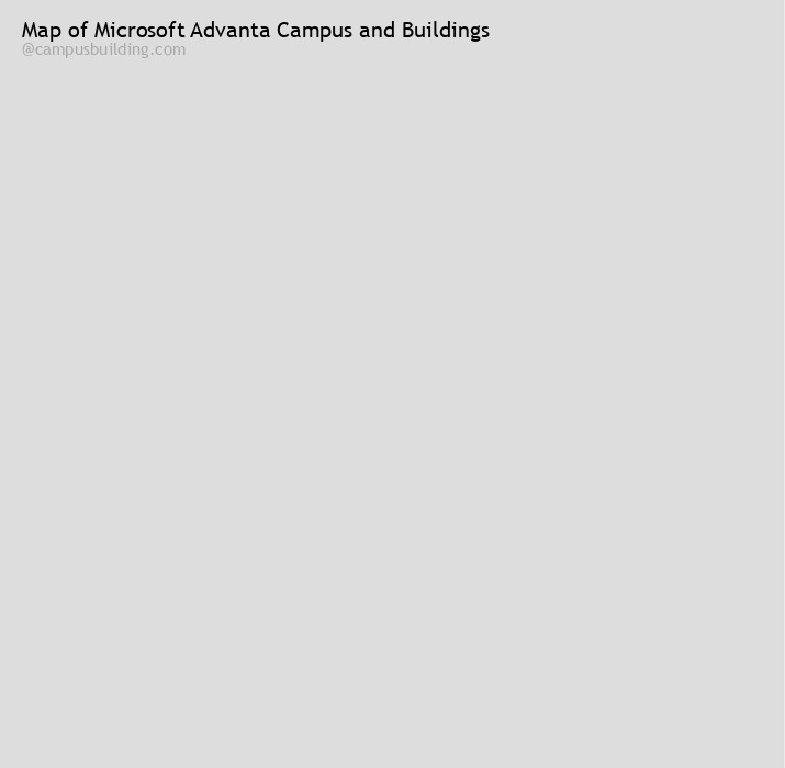 Microsoft Advanta campus buildings map