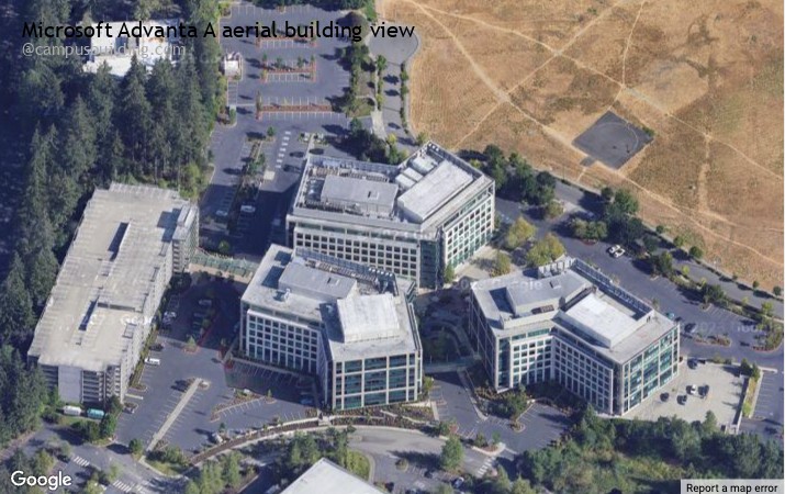 Microsoft Advanta A aerial view