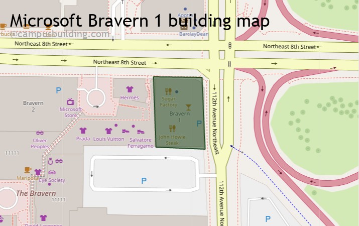 Microsoft Bravern 1 map