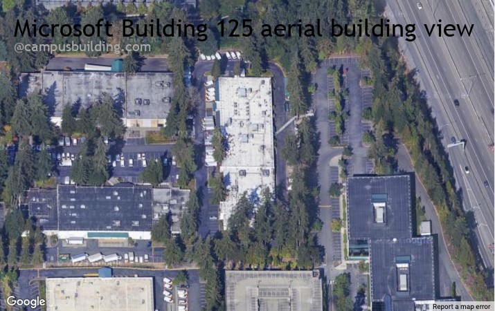 Microsoft Building 125 aerial view