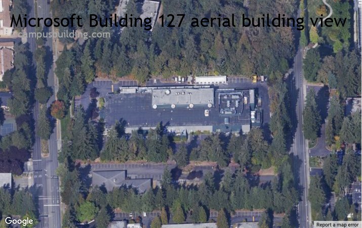 Microsoft Building 127 aerial view