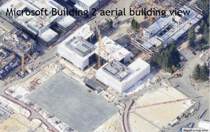 Microsoft Building 2 aerial view