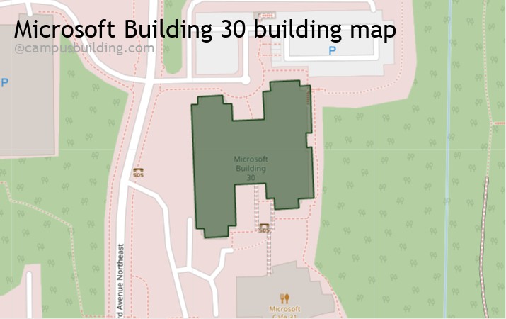 Microsoft Building 30 map