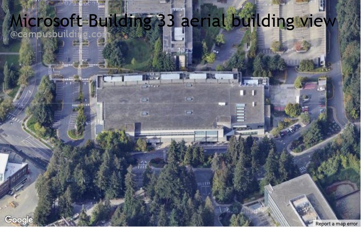 Microsoft Building 33 aerial view