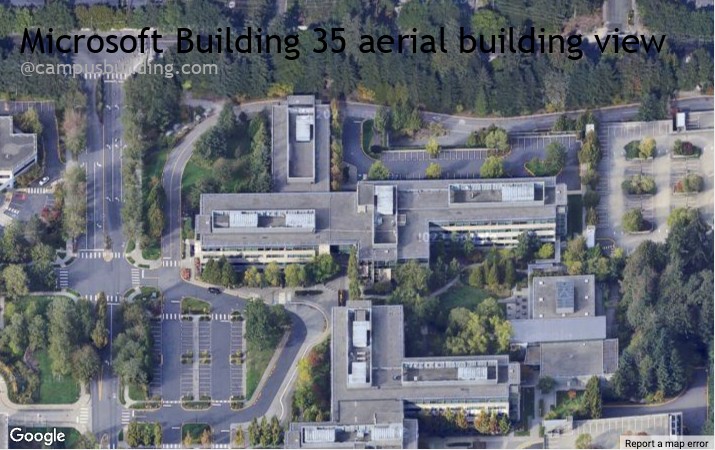 Microsoft Building 35 aerial view