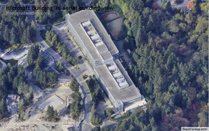 Microsoft Building 36 aerial view