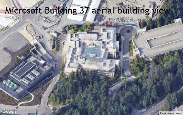 Microsoft Building 37 aerial view