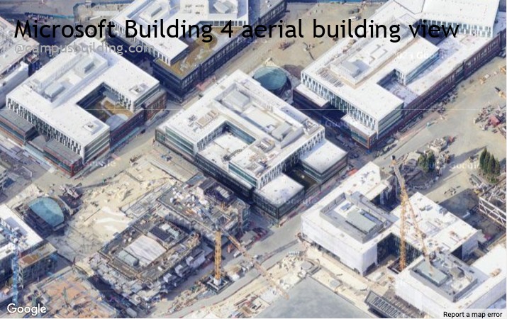 Microsoft Building 4 aerial view