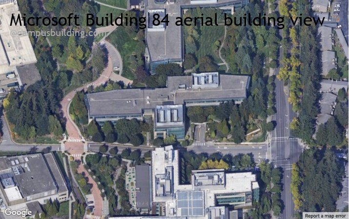 Microsoft Building 84 aerial view