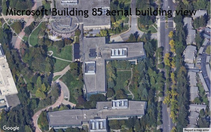 Microsoft Building 85 aerial view