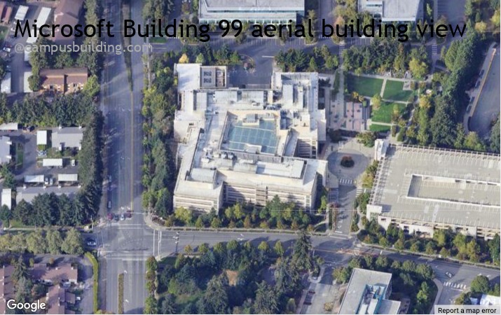 Microsoft Building 99 aerial view