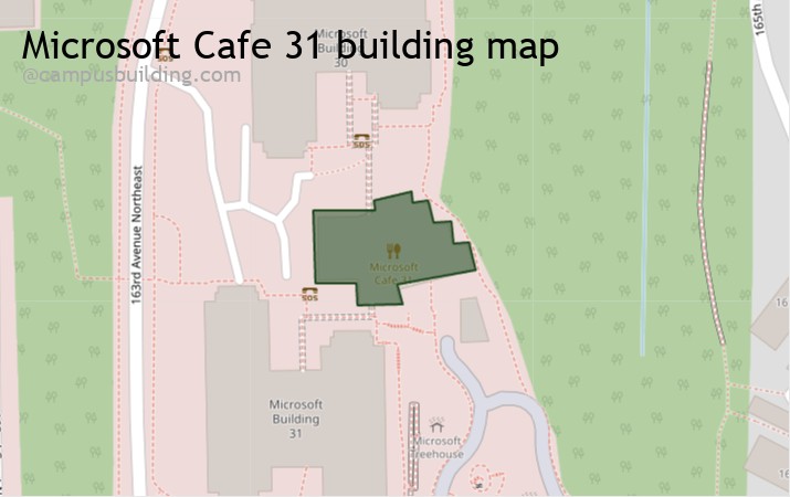 Microsoft Cafe 31 map