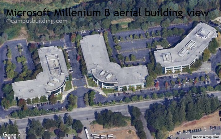 Microsoft Millenium B aerial view