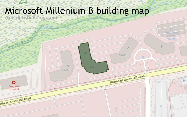 Microsoft Millenium B map