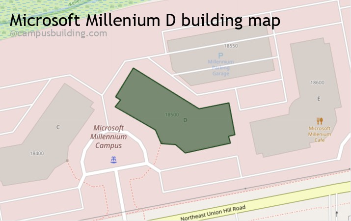 Microsoft Millenium D map