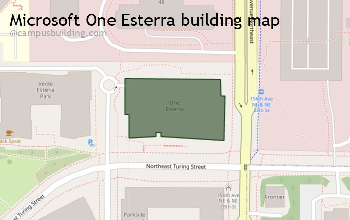 Microsoft One Esterra map