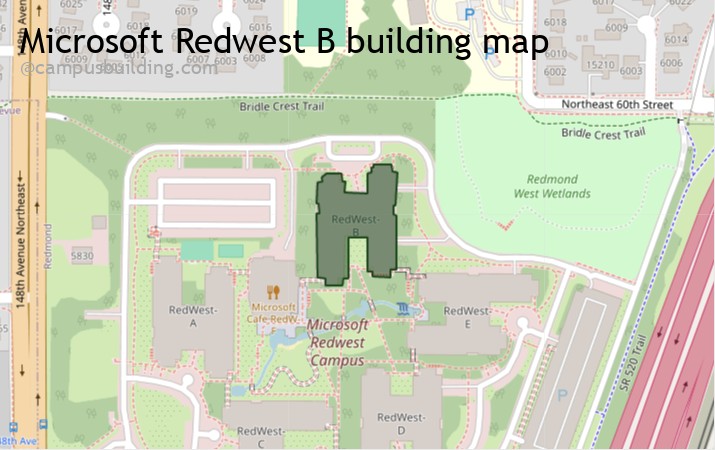 Microsoft Redwest B map