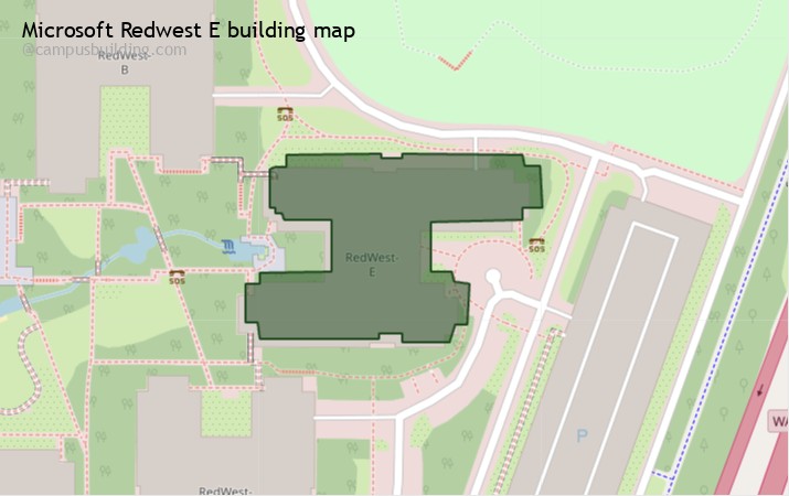 Microsoft Redwest E map