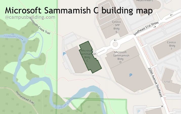 Microsoft Sammamish C map