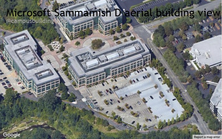 Microsoft Sammamish D aerial view