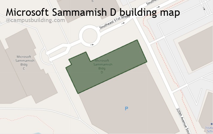 Microsoft Sammamish D map