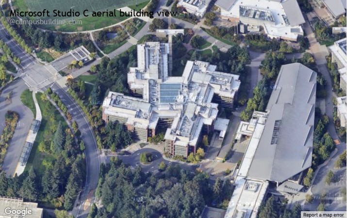 Microsoft Studio C aerial view