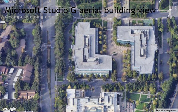 Microsoft Studio G aerial view