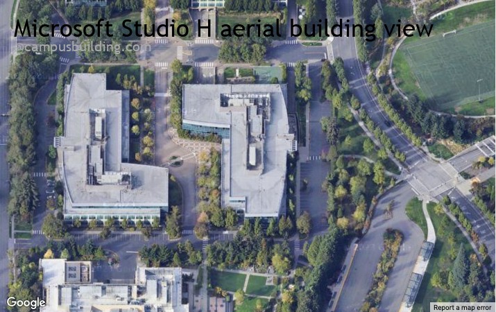 Microsoft Studio H aerial view