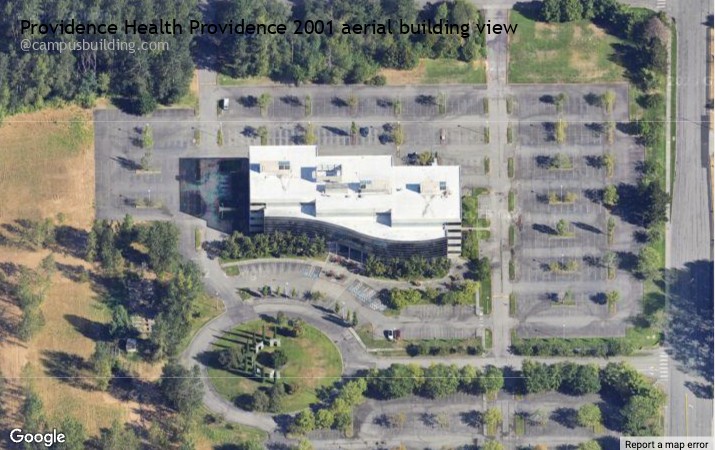 Providence Health Providence 2001 aerial view