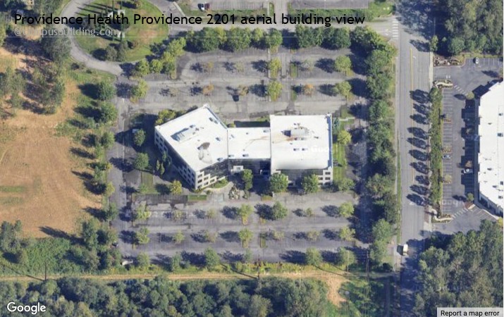 Providence Health Providence 2201 aerial view