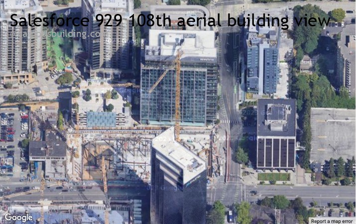 Salesforce 929 108th aerial view