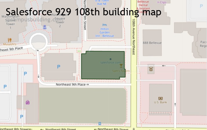 Salesforce 929 108th map